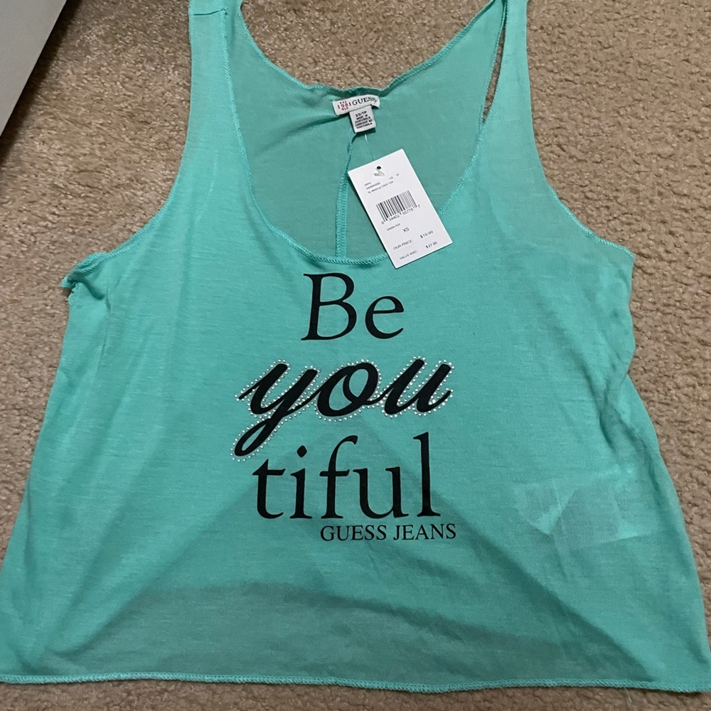 ‼️ Sold ‼️ GUESS tank top